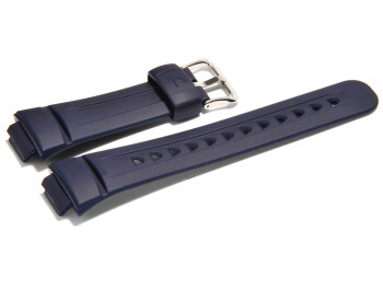 Bracelet montre Casio pour G-2900F-2V, résine, bleu foncé