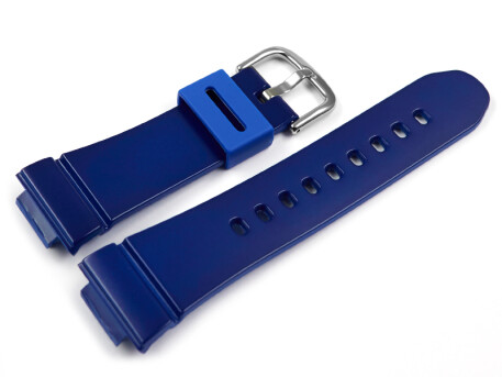 Bracelet montre Casio résine bleue pour...