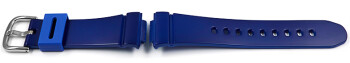 Bracelet montre Casio résine bleue pour BGD-501FS-2...