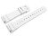 Bracelet Casio en résine blanche pour GMA-S2100-7A GMA-S2100