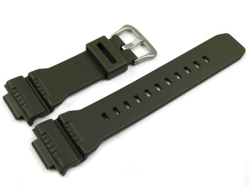 Bracelet de rechange Casio résine vert militaire GW-7900KG-3 GR-7900KG-3 GR-7900EW
