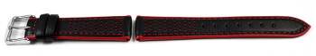 Bracelet montre Festina cuir noir rouge F20458/1 F20458/3...