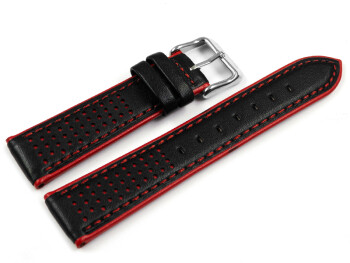 Bracelet montre Festina cuir noir rouge F20458/1 F20458/3...