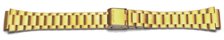 Bracelet de montre Casio p.DB-360G, acier inoxydable, doré mat