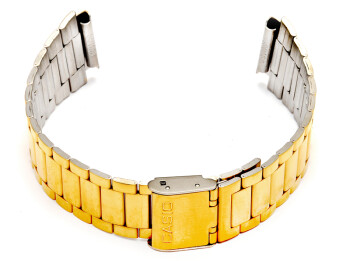 Bracelet de montre Casio p.DB-360G, acier inoxydable, doré mat