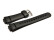 Bracelet de montre Casio p. G-2900, résine, noire