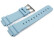 Bracelet montre Casio résine bleu ciel DW-5600SC-2 DW-5600SC