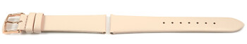 Bracelet montre cuir rose pour F20371/2 F20371/B F20371