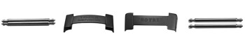 Pièces de bout noires et Tiges Casio pour bracelet en résine PRW-5100 PRW-2500 PRG-250-1B