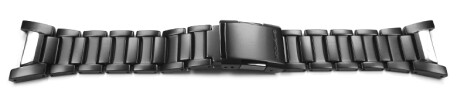 Bracelet de montre pour GS-1100D-1A, acier inoxydable, noir