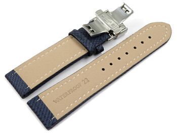 Bracelet montre boucle papillon rembourré...