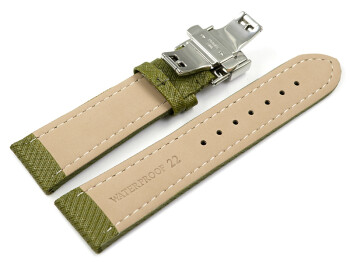 Bracelet montre boucle papillon rembourré...
