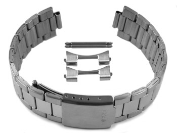 Bracelet de montre Casio en acier inoxydable MTP-VD01D-1E...