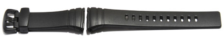 Bracelet de montre Casio pour WVA-107H, résine, noire
