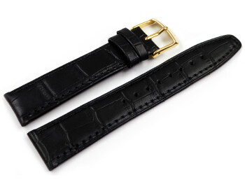 Bracelet cuir Festina en noir pour F20010 F20010/1...