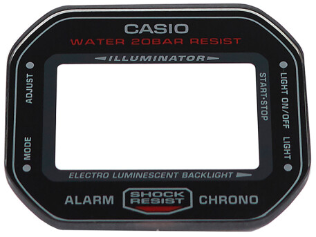 Verre de remplacement Casio DW-5600HR-1 DW-5600HR