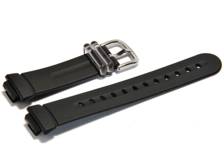 Bracelet Casio en résine noire adaptable à...
