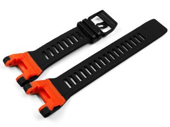 Bracelet montre en résine biosourcée noire...