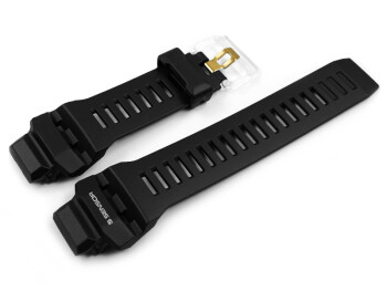 Casio Bracelet de rechange gris noir GBD-H1000-1A9 boucle transparente