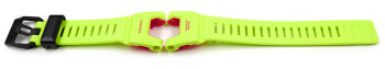 Bracelet montre en résine biosourcée verte jaune GBD-H2000-1A9