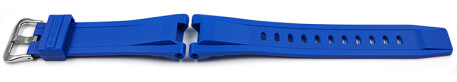Bracelet montre Casio résine bleue pour GST-W300G-2A1