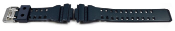Bracelet montre Casio résine bleu foncé...