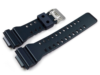 Bracelet montre Casio résine bleu foncé pour GA-300A-2A