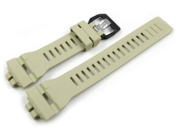 Bracelet montre Casio beige clair pour GBD-200UU-9 GBD-200UU en résine
