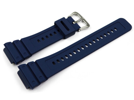 Bracelet de rechange Casio G-Squad en résine bleue...