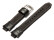 Bracelet de montre Casio p.AMW-700B,AMW-700,textile/cuir,noir