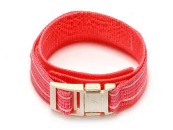 Bracelet montre Casio p.BG-1003AN-4, BG-340, etc. textile,rose bonbon