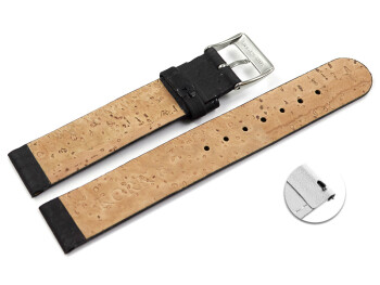 Bracelet montre dégagement rapide VEGAN en...