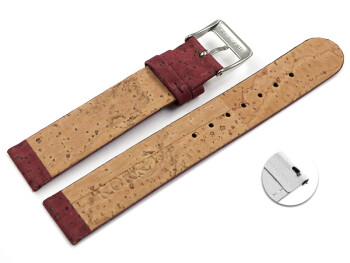 Bracelet montre dégagement rapide VEGAN en...