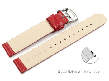Bracelet montre dégagement rapide végan en fibre de pomme rouge 12mm 14mm 16mm 18mm 20mm 22mm