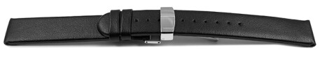 Bracelet montre dégagement rapide boucle déployante végan en fibre de pomme noir 12mm 14mm 16mm 18mm 20mm 22mm