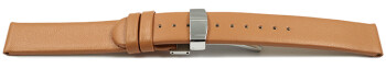 Bracelet montre dégagement rapide boucle déployante végan en fibre de pomme brun clair 12mm 14mm 16mm 18mm 20mm 22mm