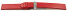 Bracelet montre dégagement rapide boucle déployante végan en fibre de pomme rouge 12mm 14mm 16mm 18mm 20mm 22mm