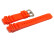Bracelet de montre Casio pour G-9100, G-9100R-4, résine, orange