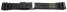 Bracelet montre à dégagement rapide silicone massif noir 18mm 20mm 22mm 24mm