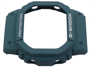 Lunette Casio gris bleu DW-H5600-2 Bezel G-Squad en...