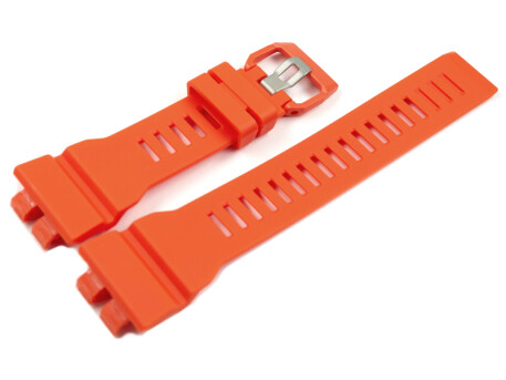 Bracelet montre Casio résine rouge orange GBA-800-4A