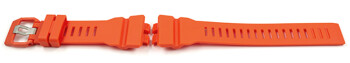 Bracelet montre Casio résine rouge orange GBA-800-4A