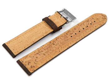 Bracelet montre VEGAN rembourré en liège...