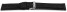 Bracelet montre VEGAN rembourré en liège noir 14mm 16mm 18mm 20mm 22mm