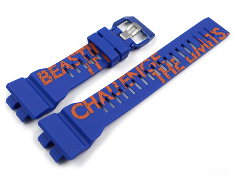 Bracelet montre Casio résine bleue GBA-800DG-2A...