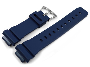 Bracelet de montre Casio bleu foncé pour  DW-5600BBM-2 en résine
