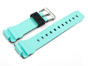 Bracelet montre Casio G-Shock noir intérieur turquoise DW-5600CMB-1 en résine