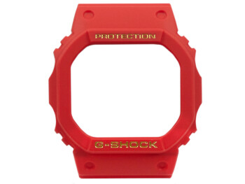 Bezel Casio Super Mario Bros. x G-Shock rouge...