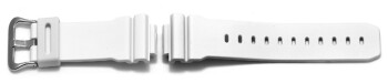 Bracelet montre Casio DW-5600WB-7 résine blanche