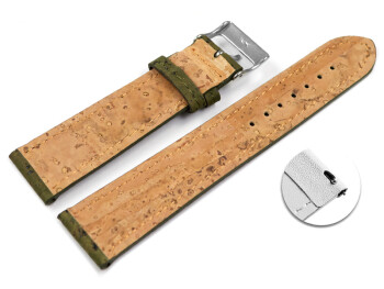 Bracelet montre à dégagement rapide VEGAN...